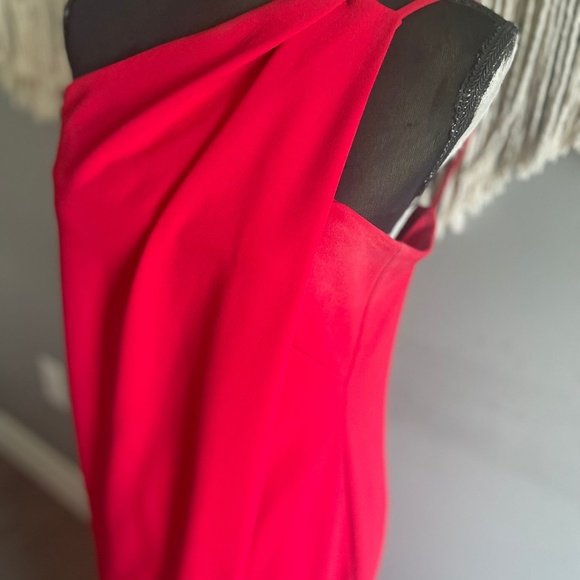 Betsy & Adam Red Grecian Dress - Picture 4 of 5